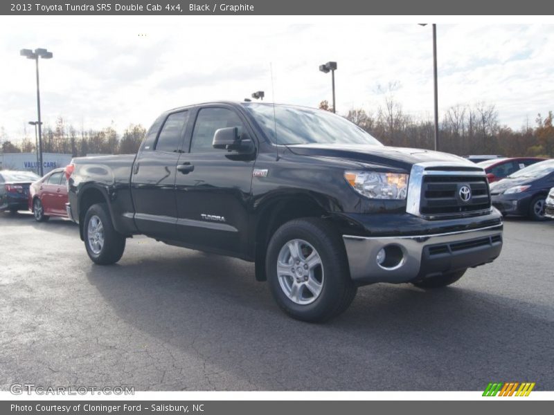 Black / Graphite 2013 Toyota Tundra SR5 Double Cab 4x4