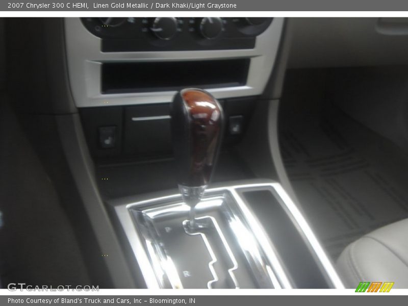 Linen Gold Metallic / Dark Khaki/Light Graystone 2007 Chrysler 300 C HEMI