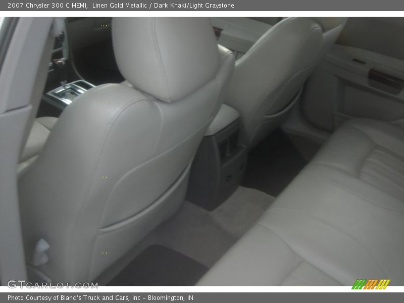 Linen Gold Metallic / Dark Khaki/Light Graystone 2007 Chrysler 300 C HEMI