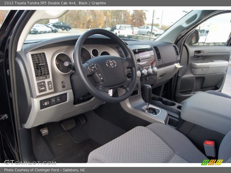 Graphite Interior - 2013 Tundra SR5 Double Cab 4x4 