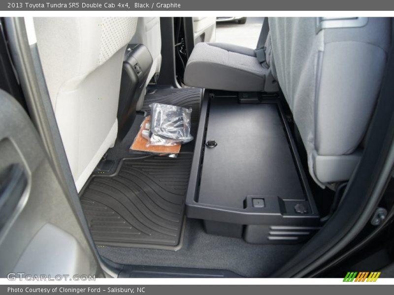Rear Seat of 2013 Tundra SR5 Double Cab 4x4