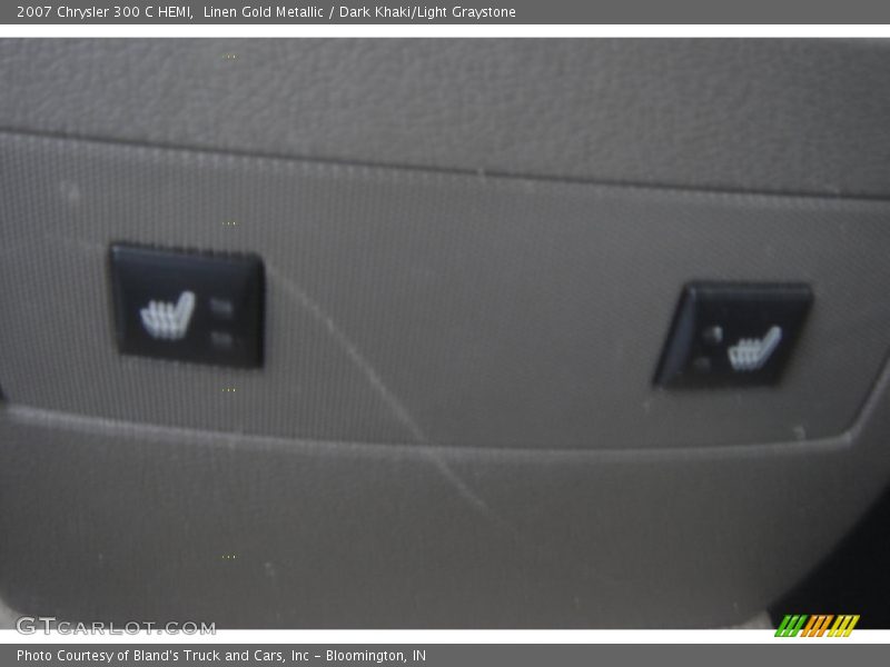 Linen Gold Metallic / Dark Khaki/Light Graystone 2007 Chrysler 300 C HEMI