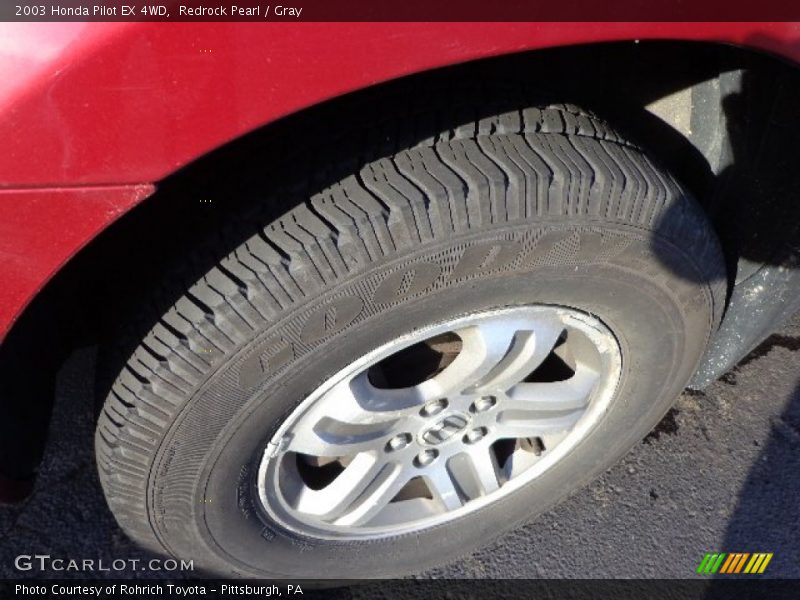 Redrock Pearl / Gray 2003 Honda Pilot EX 4WD