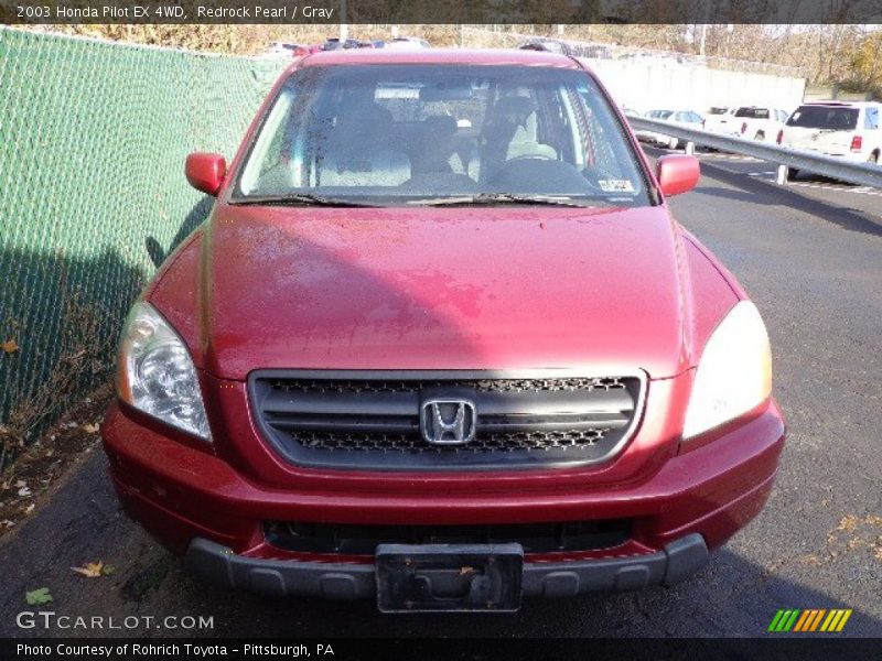 Redrock Pearl / Gray 2003 Honda Pilot EX 4WD
