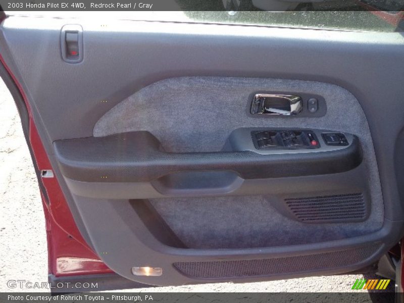 Redrock Pearl / Gray 2003 Honda Pilot EX 4WD