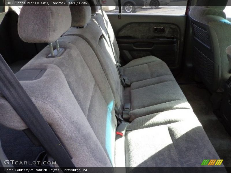 Redrock Pearl / Gray 2003 Honda Pilot EX 4WD