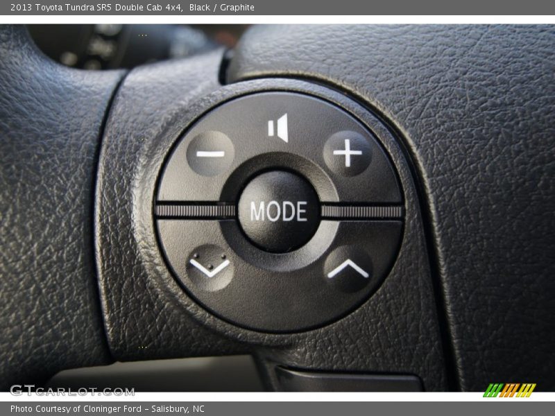Controls of 2013 Tundra SR5 Double Cab 4x4