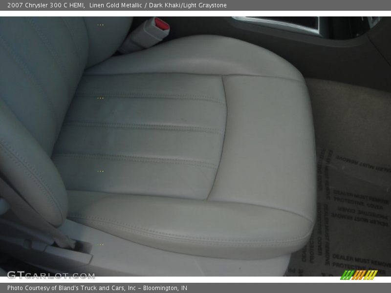 Linen Gold Metallic / Dark Khaki/Light Graystone 2007 Chrysler 300 C HEMI