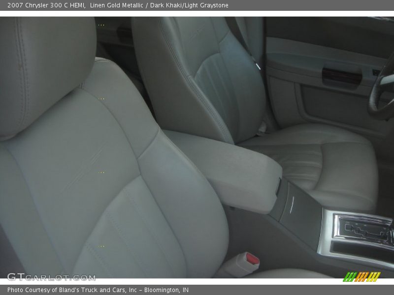 Linen Gold Metallic / Dark Khaki/Light Graystone 2007 Chrysler 300 C HEMI