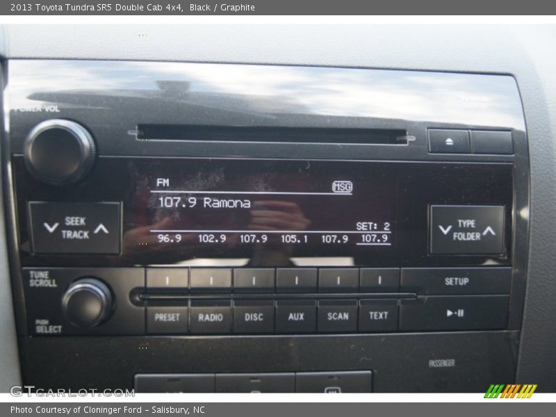 Audio System of 2013 Tundra SR5 Double Cab 4x4