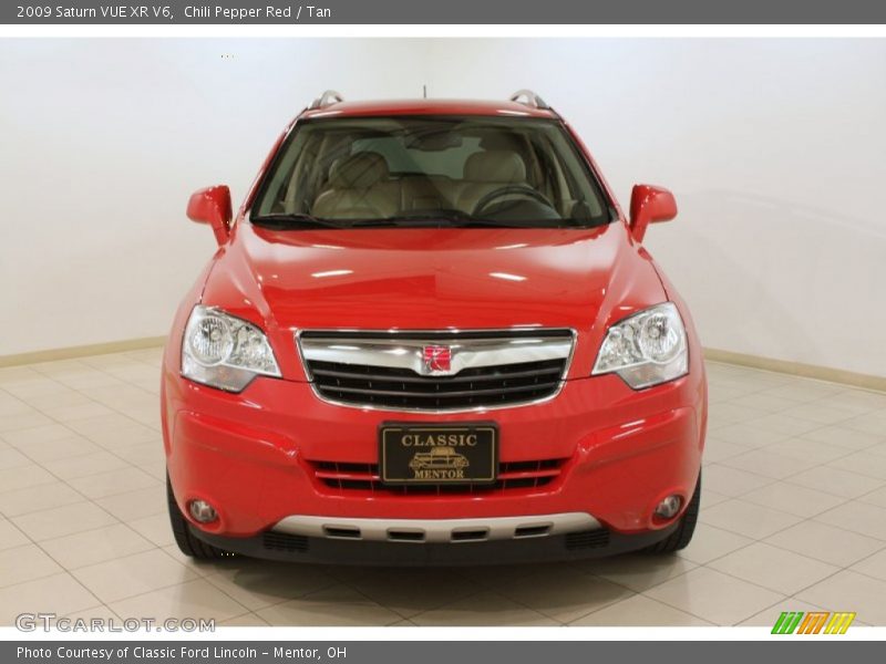 Chili Pepper Red / Tan 2009 Saturn VUE XR V6