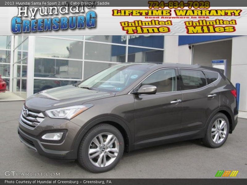 Cabo Bronze / Saddle 2013 Hyundai Santa Fe Sport 2.0T