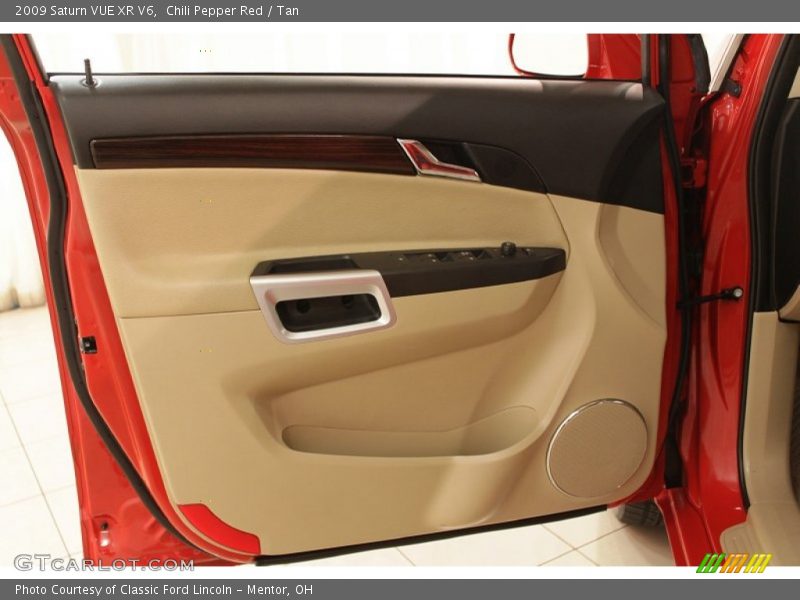 Chili Pepper Red / Tan 2009 Saturn VUE XR V6