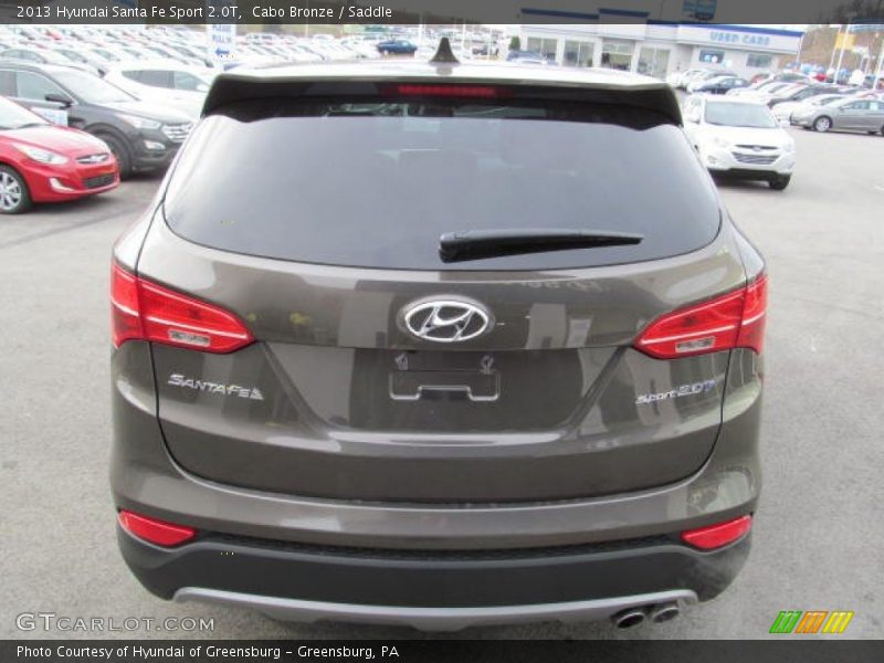 Cabo Bronze / Saddle 2013 Hyundai Santa Fe Sport 2.0T