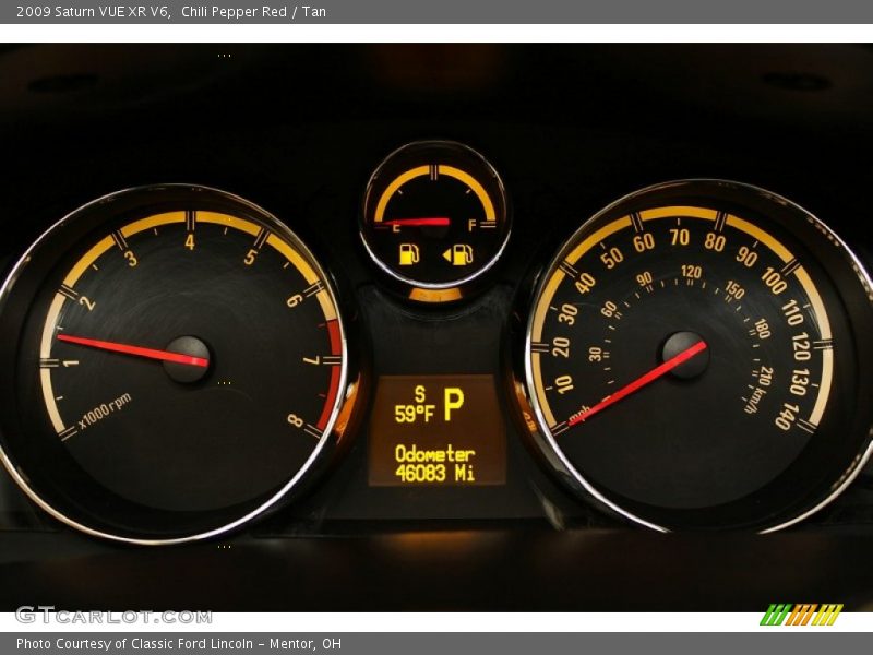 Chili Pepper Red / Tan 2009 Saturn VUE XR V6