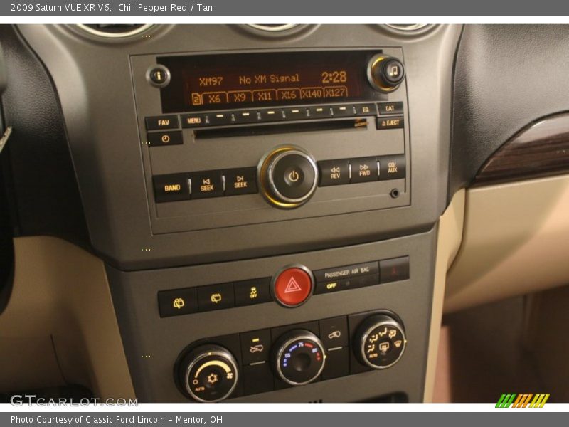 Chili Pepper Red / Tan 2009 Saturn VUE XR V6