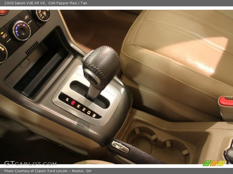 Chili Pepper Red / Tan 2009 Saturn VUE XR V6