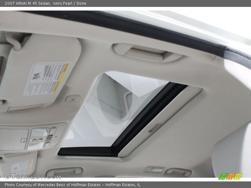 Ivory Pearl / Stone 2007 Infiniti M 45 Sedan