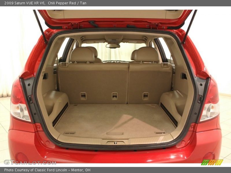 Chili Pepper Red / Tan 2009 Saturn VUE XR V6