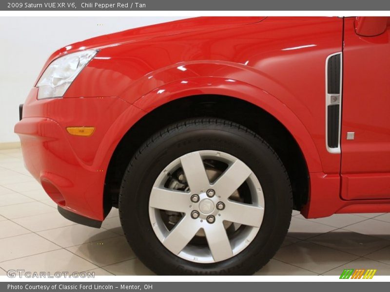 Chili Pepper Red / Tan 2009 Saturn VUE XR V6