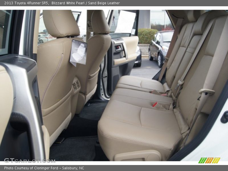 Blizzard White Pearl / Sand Beige Leather 2013 Toyota 4Runner SR5