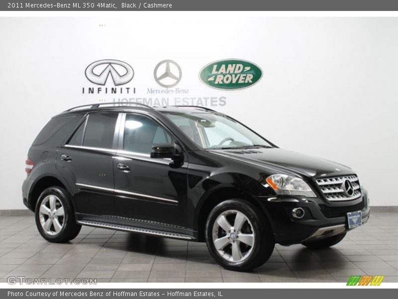 Black / Cashmere 2011 Mercedes-Benz ML 350 4Matic