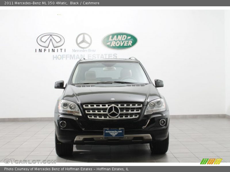 Black / Cashmere 2011 Mercedes-Benz ML 350 4Matic