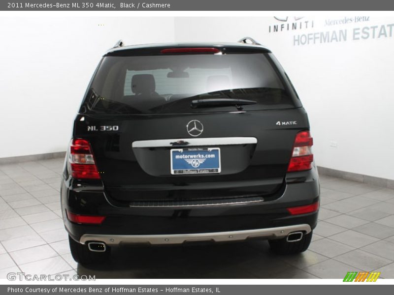 Black / Cashmere 2011 Mercedes-Benz ML 350 4Matic