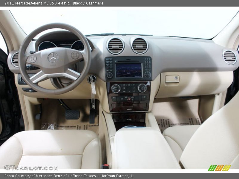 Black / Cashmere 2011 Mercedes-Benz ML 350 4Matic