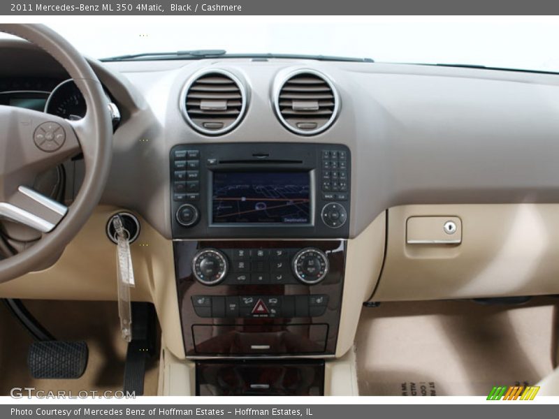 Black / Cashmere 2011 Mercedes-Benz ML 350 4Matic