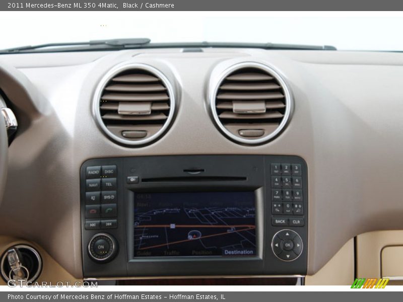 Black / Cashmere 2011 Mercedes-Benz ML 350 4Matic