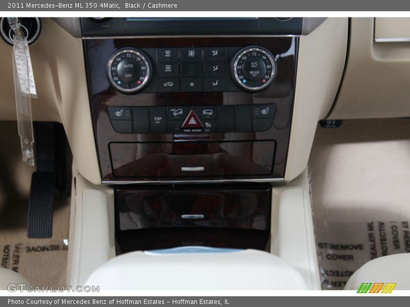 Black / Cashmere 2011 Mercedes-Benz ML 350 4Matic