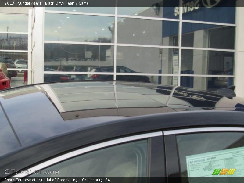 Black Onyx Pearl / Camel 2013 Hyundai Azera