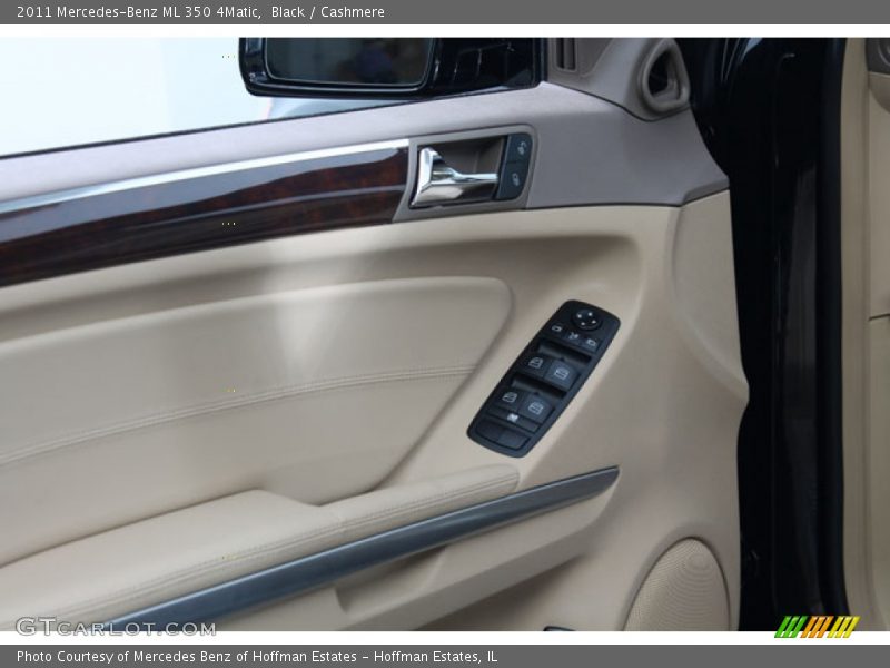 Black / Cashmere 2011 Mercedes-Benz ML 350 4Matic