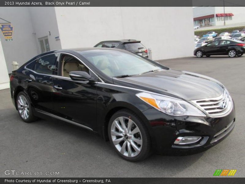 Black Onyx Pearl / Camel 2013 Hyundai Azera