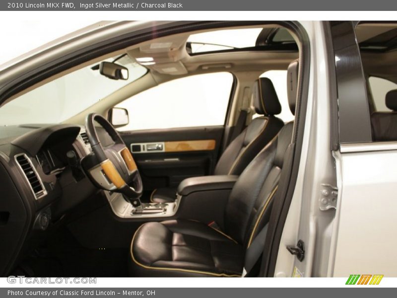 Ingot Silver Metallic / Charcoal Black 2010 Lincoln MKX FWD