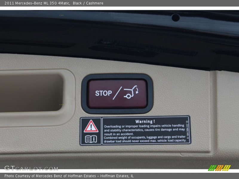 Black / Cashmere 2011 Mercedes-Benz ML 350 4Matic