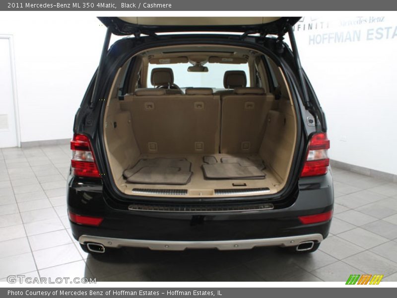 Black / Cashmere 2011 Mercedes-Benz ML 350 4Matic