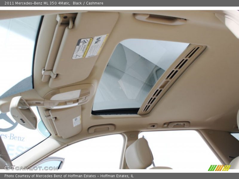 Black / Cashmere 2011 Mercedes-Benz ML 350 4Matic