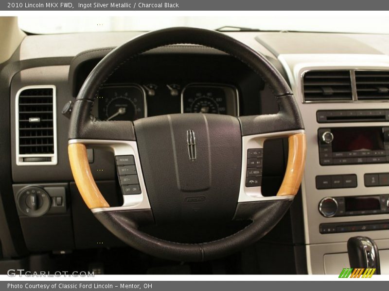 Ingot Silver Metallic / Charcoal Black 2010 Lincoln MKX FWD