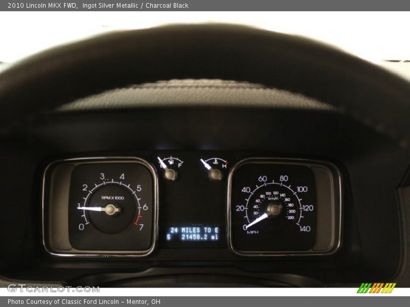 Ingot Silver Metallic / Charcoal Black 2010 Lincoln MKX FWD