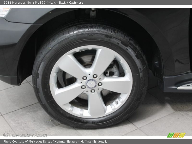 Black / Cashmere 2011 Mercedes-Benz ML 350 4Matic