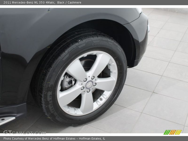 Black / Cashmere 2011 Mercedes-Benz ML 350 4Matic