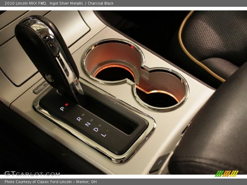 Ingot Silver Metallic / Charcoal Black 2010 Lincoln MKX FWD
