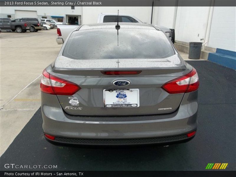 Sterling Gray / Charcoal Black 2013 Ford Focus S Sedan