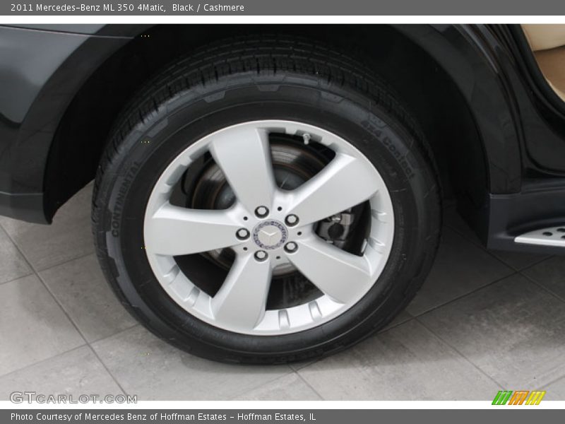 Black / Cashmere 2011 Mercedes-Benz ML 350 4Matic