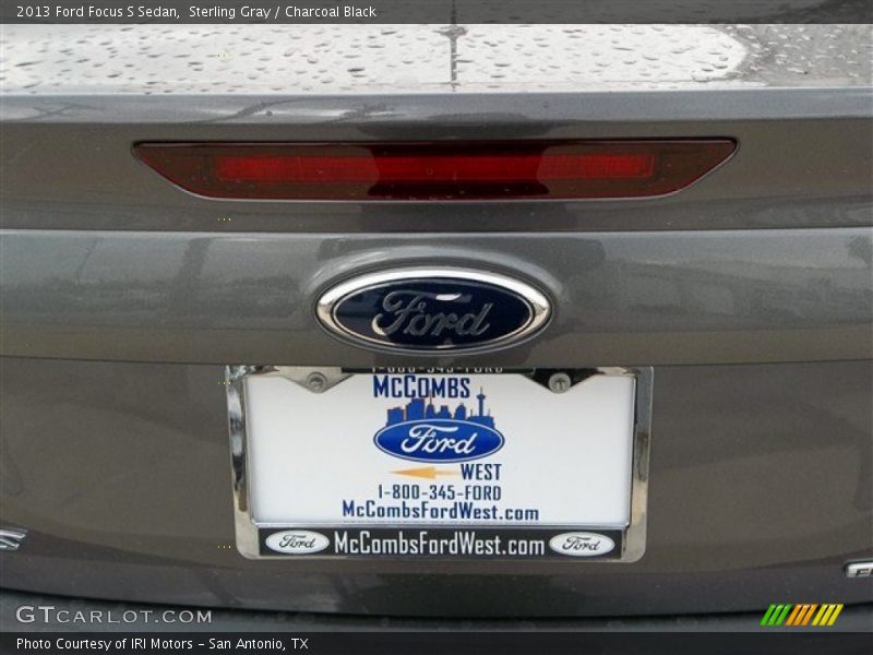 Sterling Gray / Charcoal Black 2013 Ford Focus S Sedan