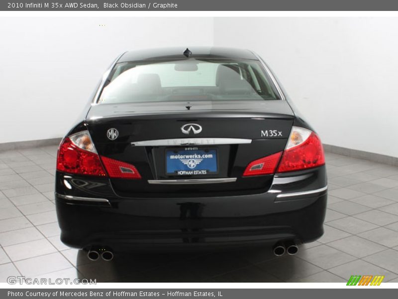 Black Obsidian / Graphite 2010 Infiniti M 35x AWD Sedan