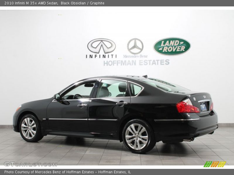Black Obsidian / Graphite 2010 Infiniti M 35x AWD Sedan