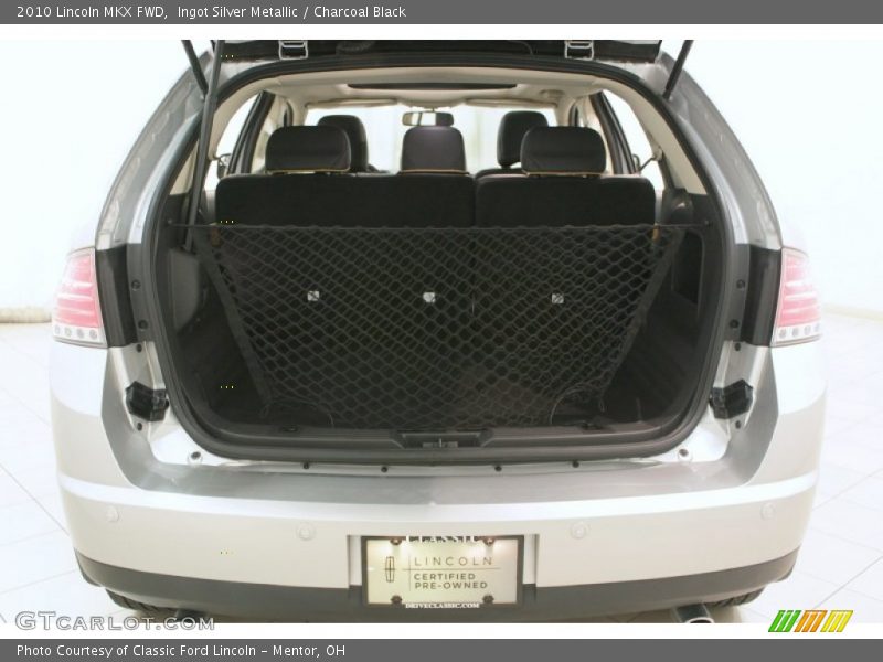 Ingot Silver Metallic / Charcoal Black 2010 Lincoln MKX FWD